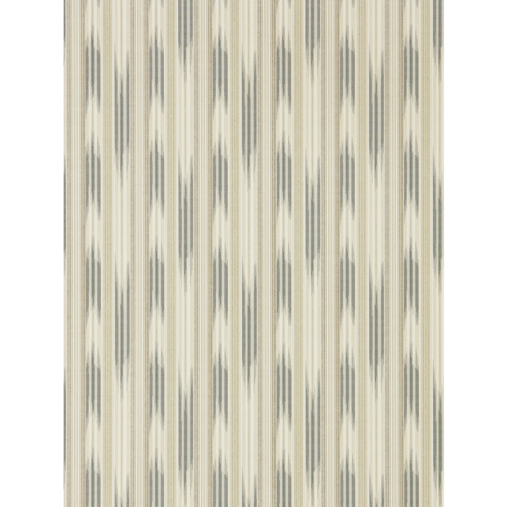 Ishi Ikat Striped Wallpaper 216777 by Sanderson in Dove Grey